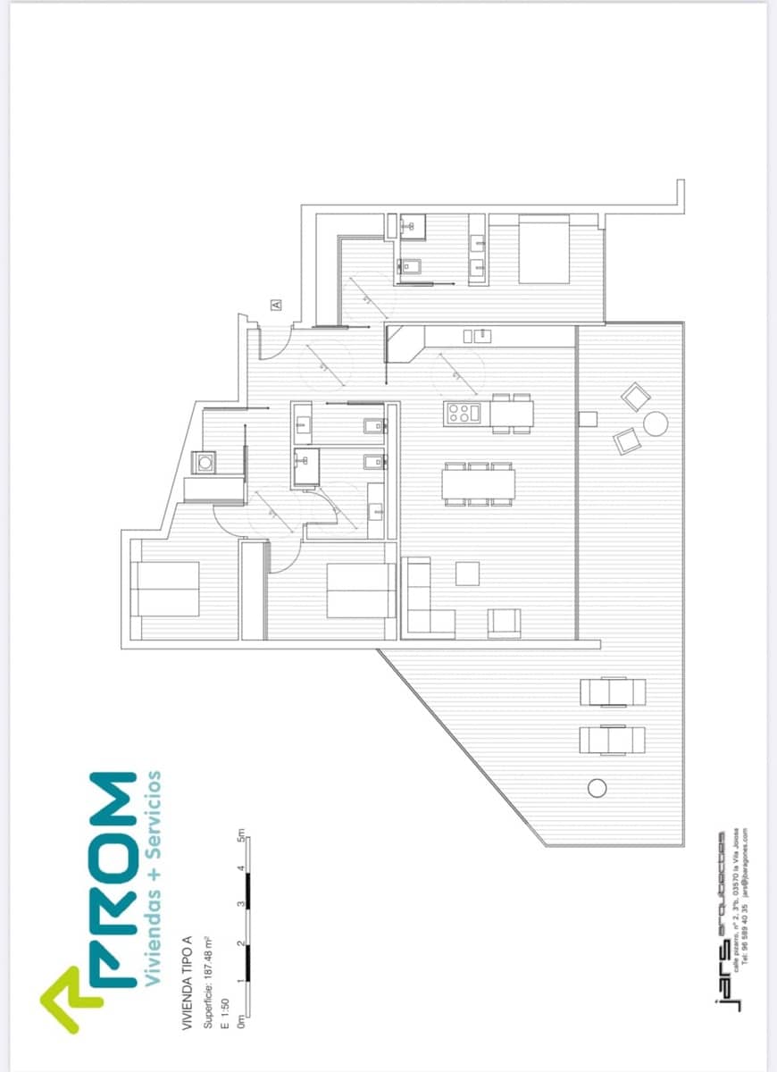 3 sypialnia Apartament na sprzedaż w La Villajoyosa / Vila Joiosa z basenem garażem - 679 000 € (Ref: 9988088)