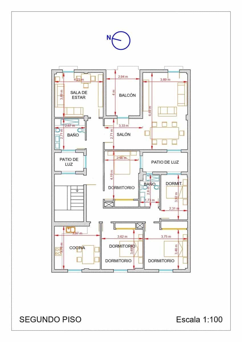5 quarto Apartamento para venda em Cadis cidade - 290 000 € (Ref: 9988124)