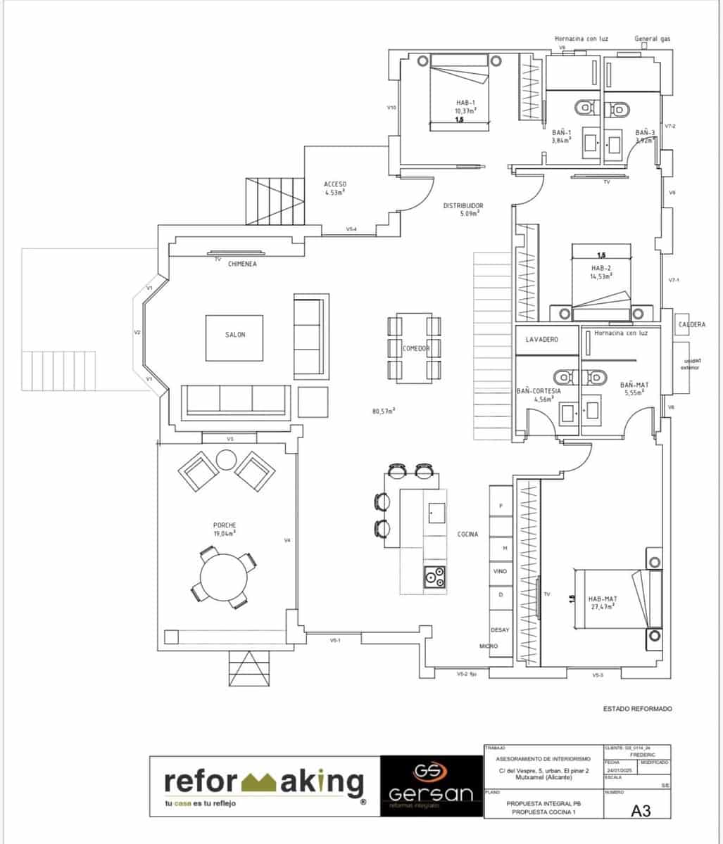 4 soveværelse Villa til salg i Muchamiel / Mutxamel med swimmingpool - € 940.000 (Ref: 9988161)