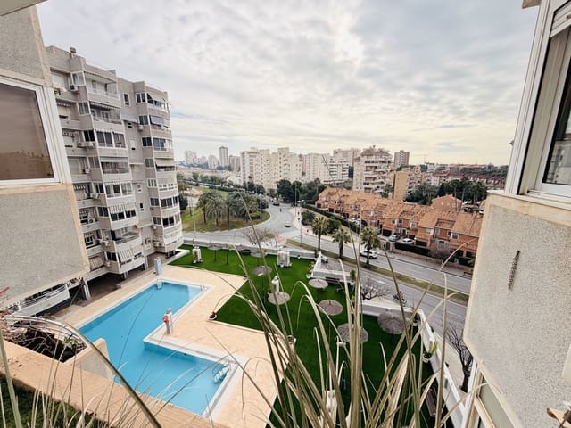 2 sovrum Lägenhet till salu i Cabo de las Huertas, Alicante stad med pool garage - 345 000 € (Ref: 9988172)