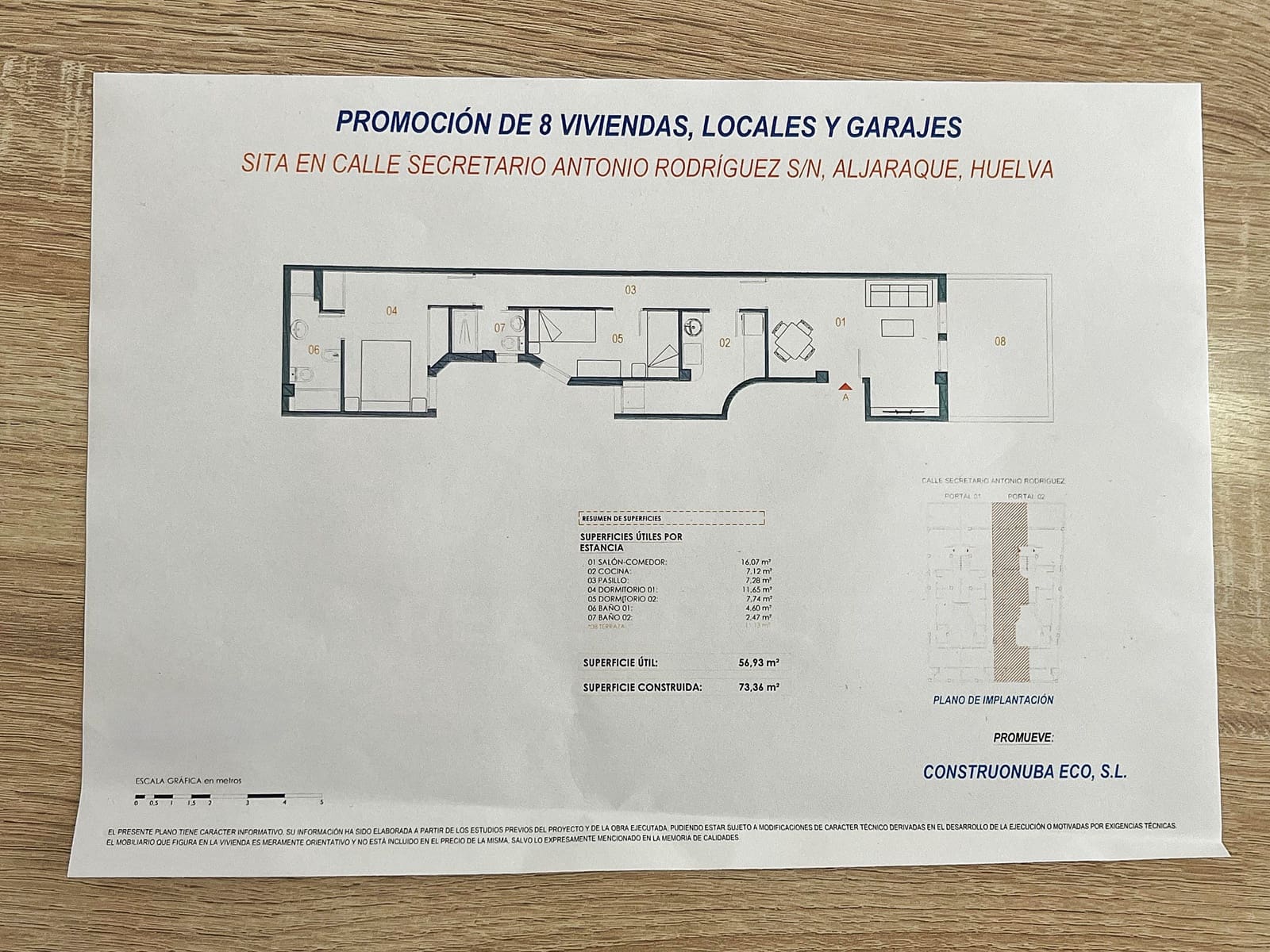 2 bedroom Penthouse for sale in Aljaraque - € 159,000 (Ref: 9988199)