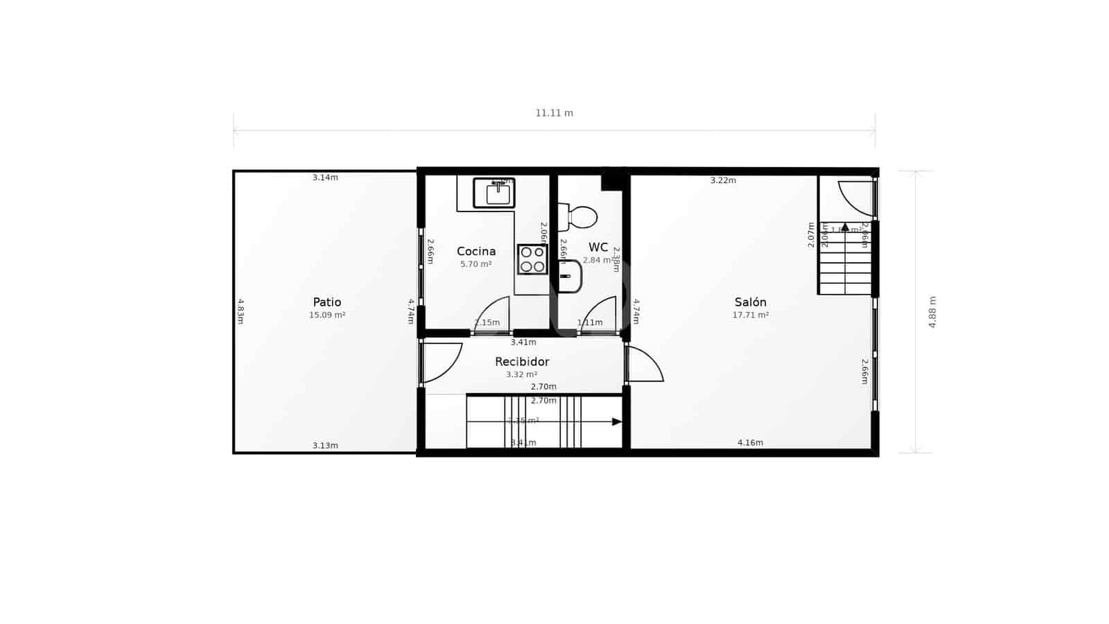 3 slaapkamer Rijtjeshuis te koop in Tarragona stad - € 210.000 (Ref: 9988220)