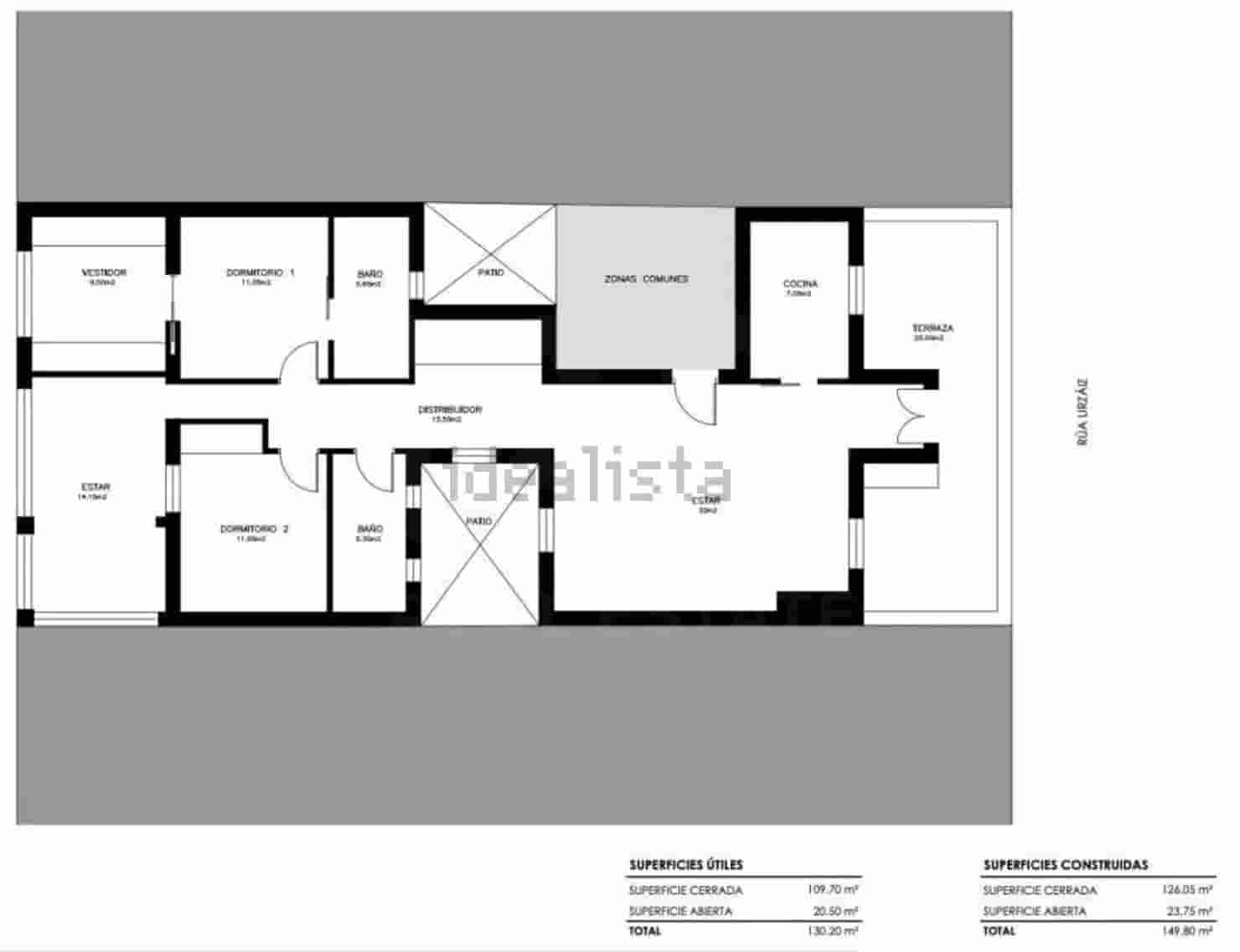 2 sypialnia Penthouse na sprzedaż w Miasto Pontevedra - 625 000 € (Ref: 9988229)