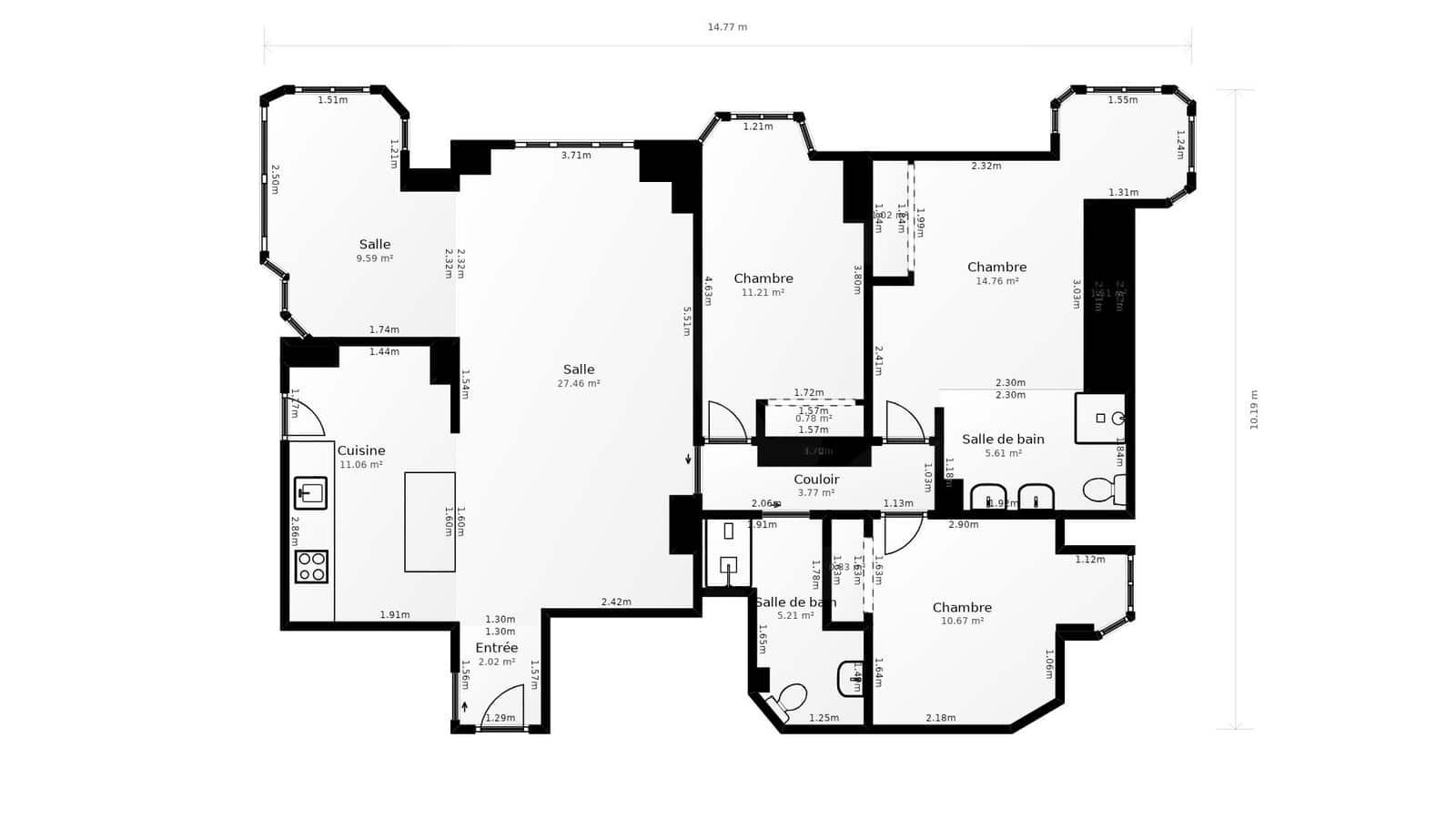 3 chambre Appartement à vendre à Roquetas de Mar avec piscine - 320 600 € (Ref: 9988268)