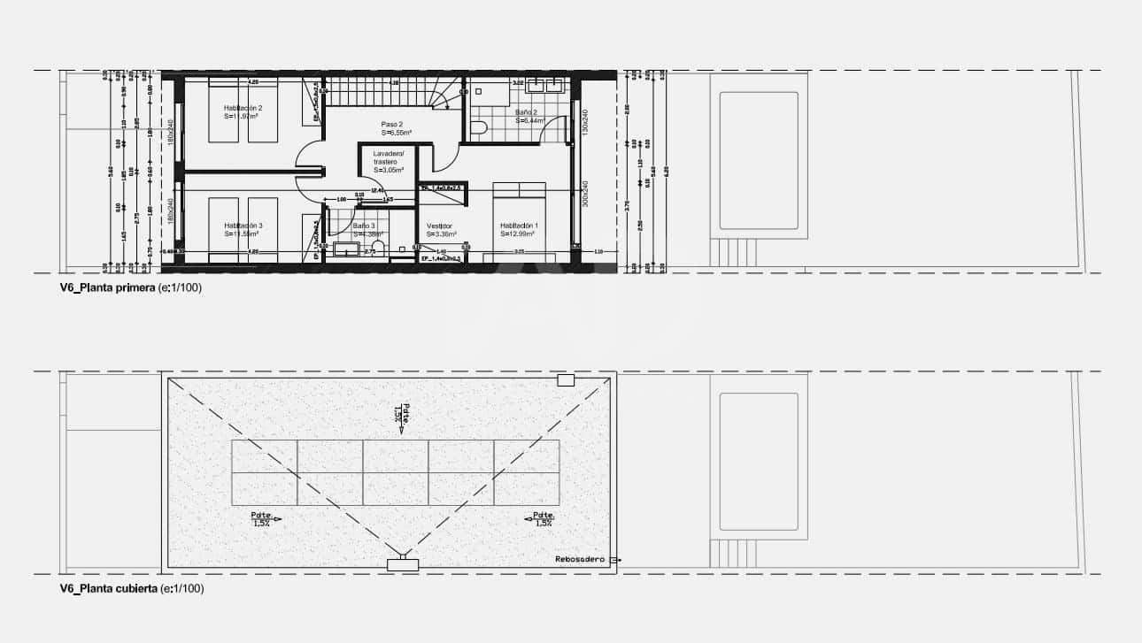 4 chambre Maison de Ville à vendre à Barcelone ville avec piscine garage - 635 000 € (Ref: 9988305)