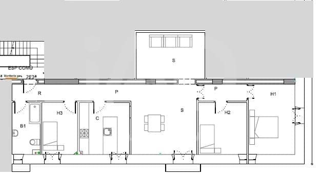 Apartamento de 3 habitaciones en Barcelona ciudad en venta - 350.950 € (Ref: 9988307)