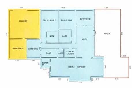 5 soveværelse Byhus til salg i Las Bayas med swimmingpool garage - € 649.000 (Ref: 9988313)