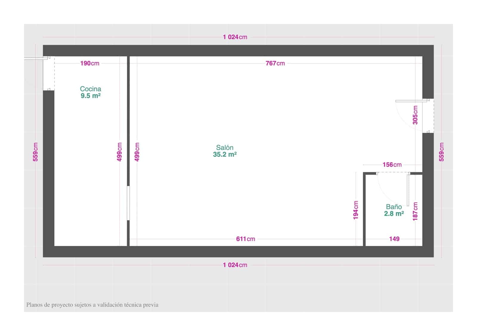 Estudio en Barcelona ciudad en venta - 230.000 € (Ref: 9988365)