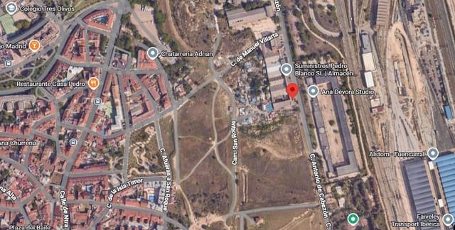 Byggegrund til salg i Valverde, Madrid by - € 1.400.000 (Ref: 9988384)
