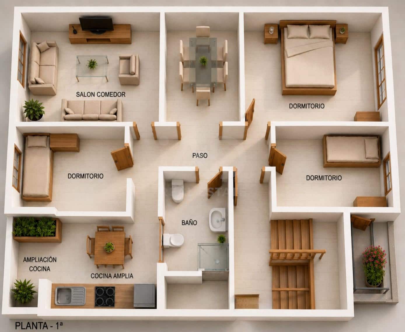 3 slaapkamer Appartement te koop in Ferrol - € 125.000 (Ref: 9988397)