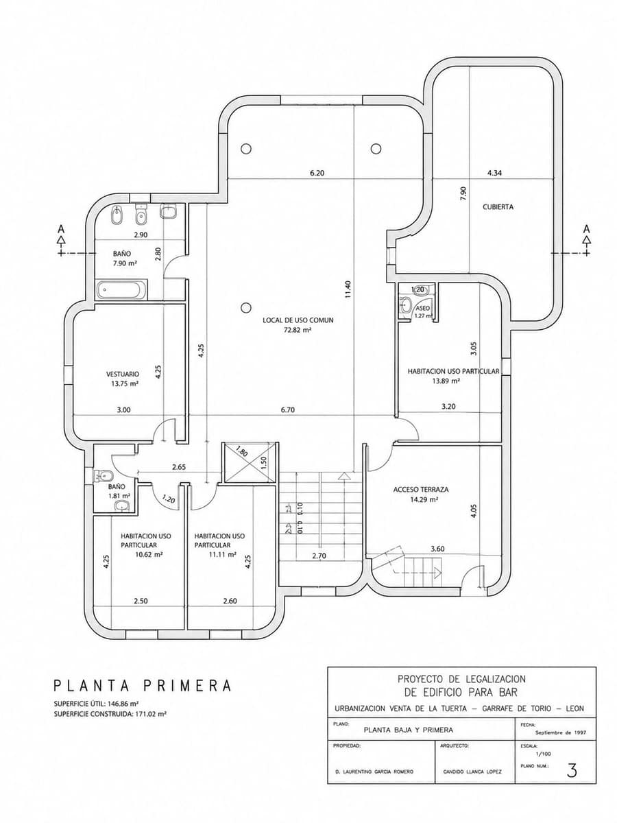 3 Zimmer Haus zu verkaufen in Leon Stadt mit Garage - 179.900 € (Ref: 9988407)