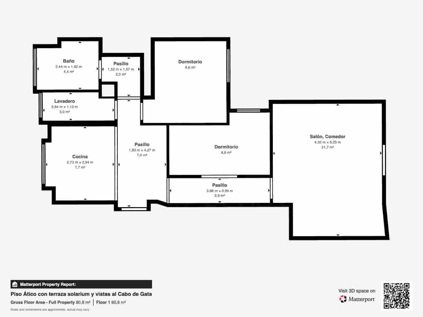 2 soverom Penthouse til salgs i Almeria by med svømmebasseng garasje - € 223 000 (Ref: 9988419)