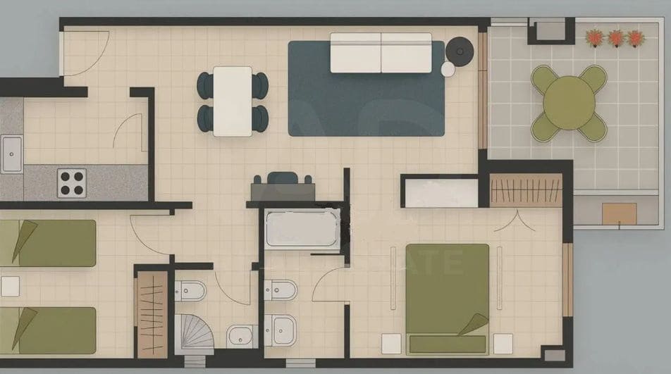 Apartamento de 2 habitaciones en Oropesa  en venta con piscina garaje - 155.000 € (Ref: 9988470)