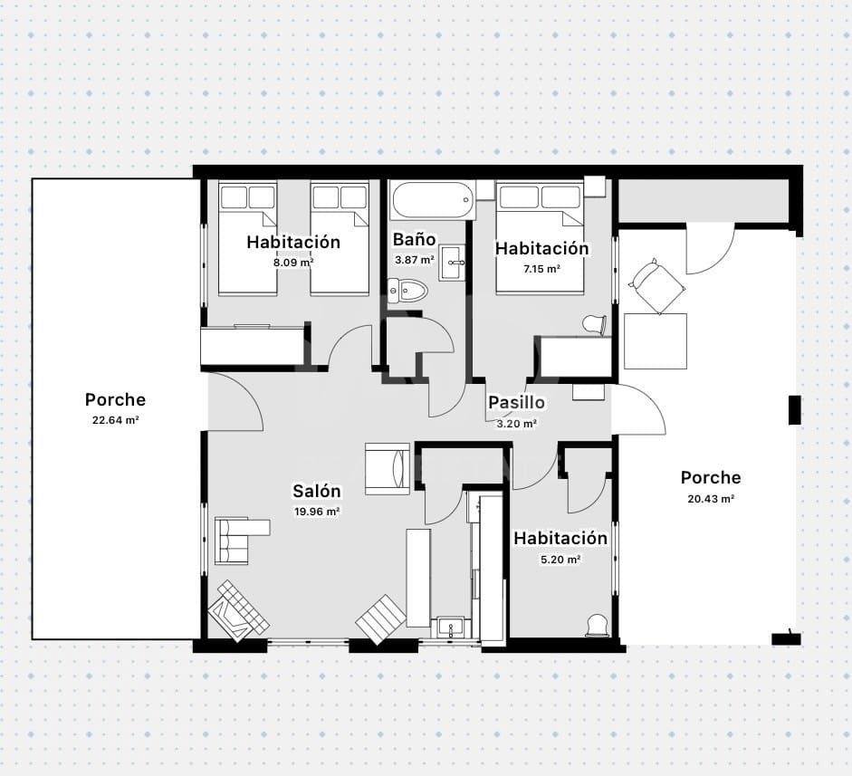 Chalet de 3 habitaciones en València ciudad en venta - 280.000 € (Ref: 9988489)