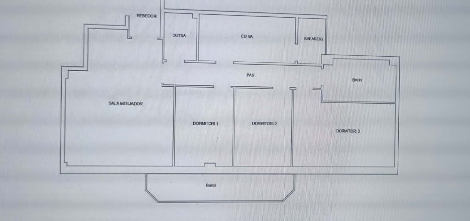 Apartamento de 3 habitaciones en Barcelona ciudad en venta - 284.000 € (Ref: 9988511)