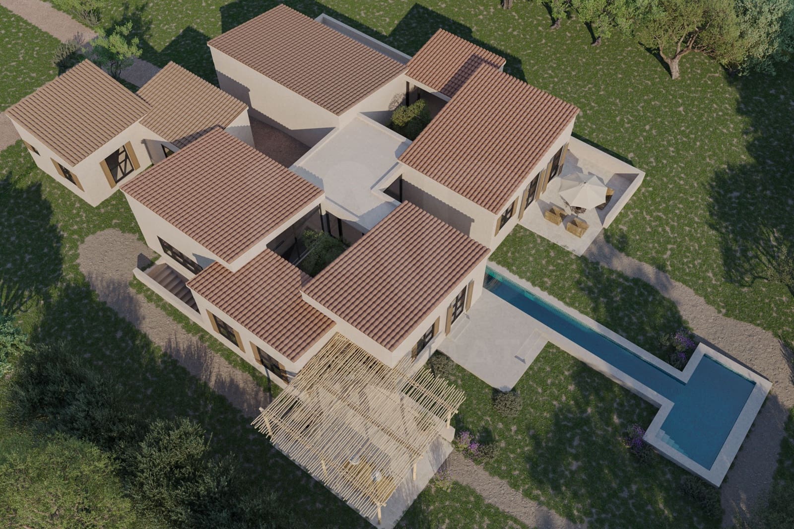 Casa de 4 habitaciones en Selva en venta con piscina - 2.900.000 € (Ref: 9988540)