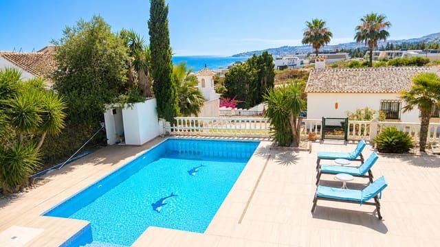7 soveværelse Byhus til salg i El Faro de Calaburra - Chaparral, Mijas med swimmingpool garage - € 1.350.000 (Ref: 9988567)