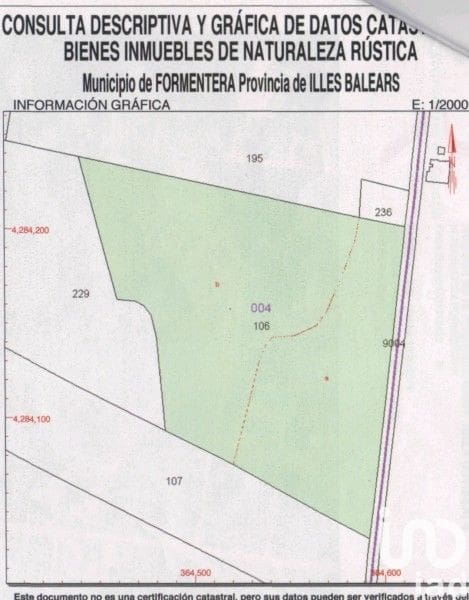 Solar/Parcela en Formentera municipio en venta - 1.900.000 € (Ref: 9988574)