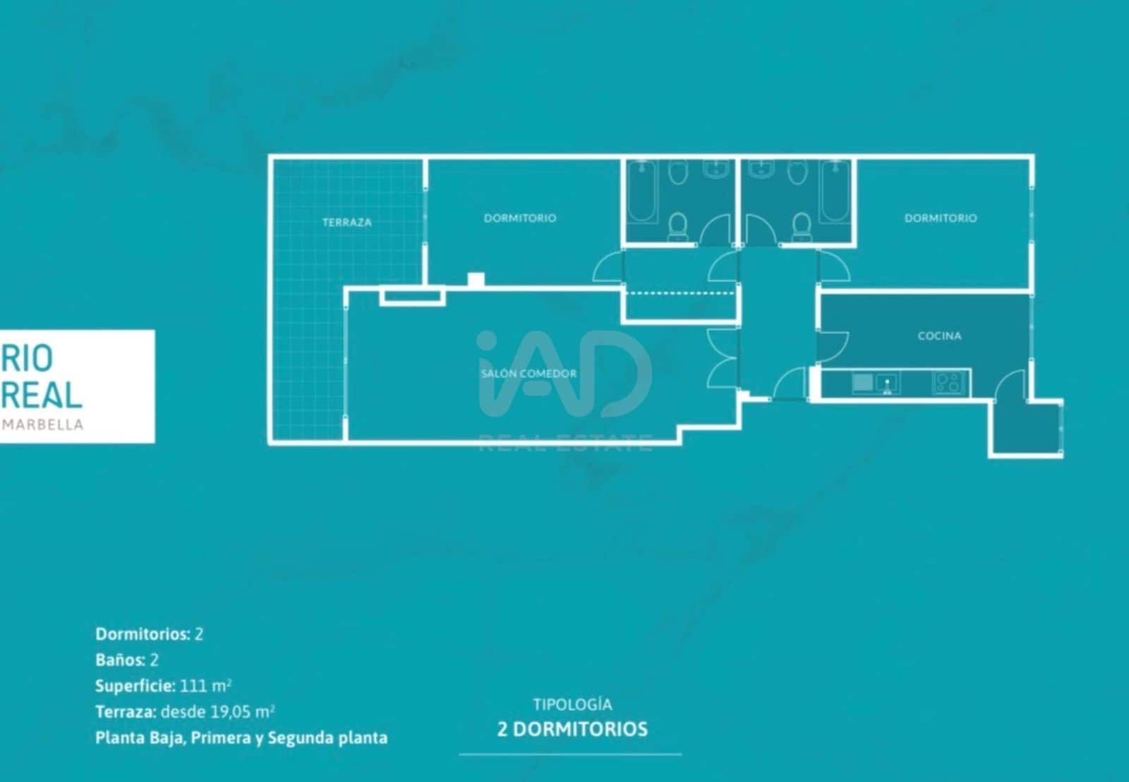 2 soveværelse Lejlighed til salg i Rio Real med garage - € 425.000 (Ref: 9988660)