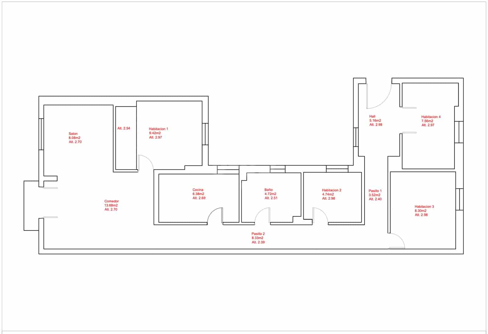 4 soverom Leilighet til salgs i Madrid by - € 850 000 (Ref: 9988725)