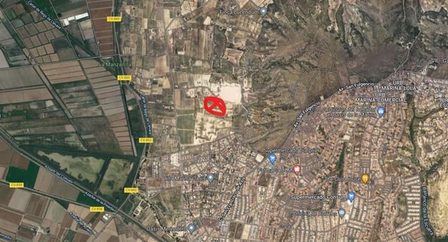 Teren niezagospodarowany na sprzedaż w La Marina, Elche / Elx - 129 000 € (Ref: 9988803)