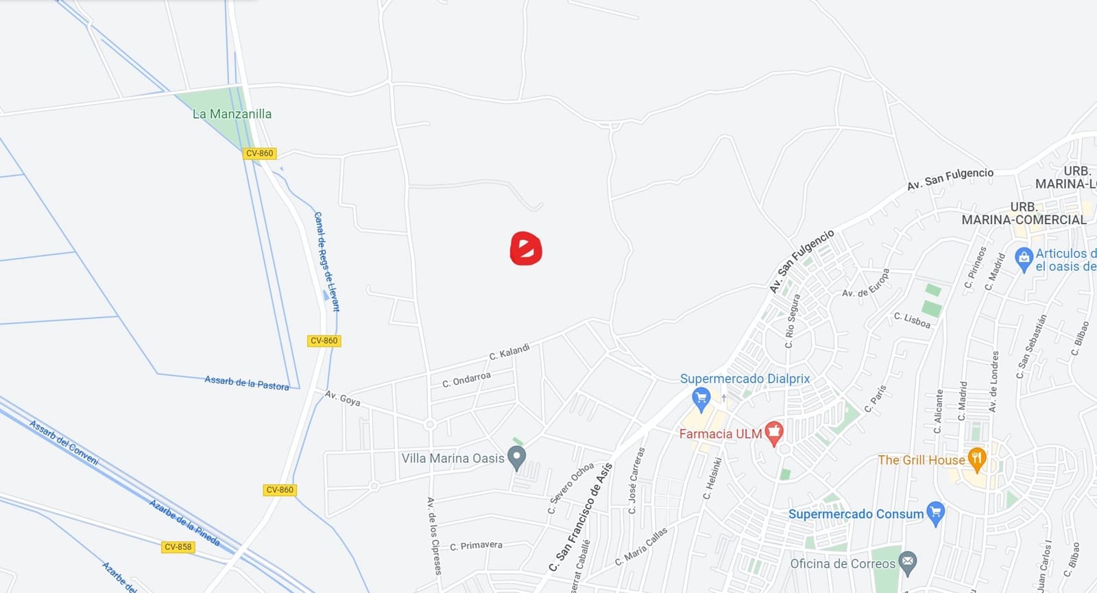 Terreno/Finca Rústica en La Marina en venta - 129.000 € (Ref: 9988803)