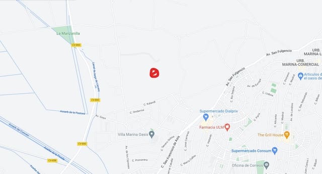 Teren niezagospodarowany na sprzedaż w La Marina, Elche / Elx - 129 000 € (Ref: 9988803)