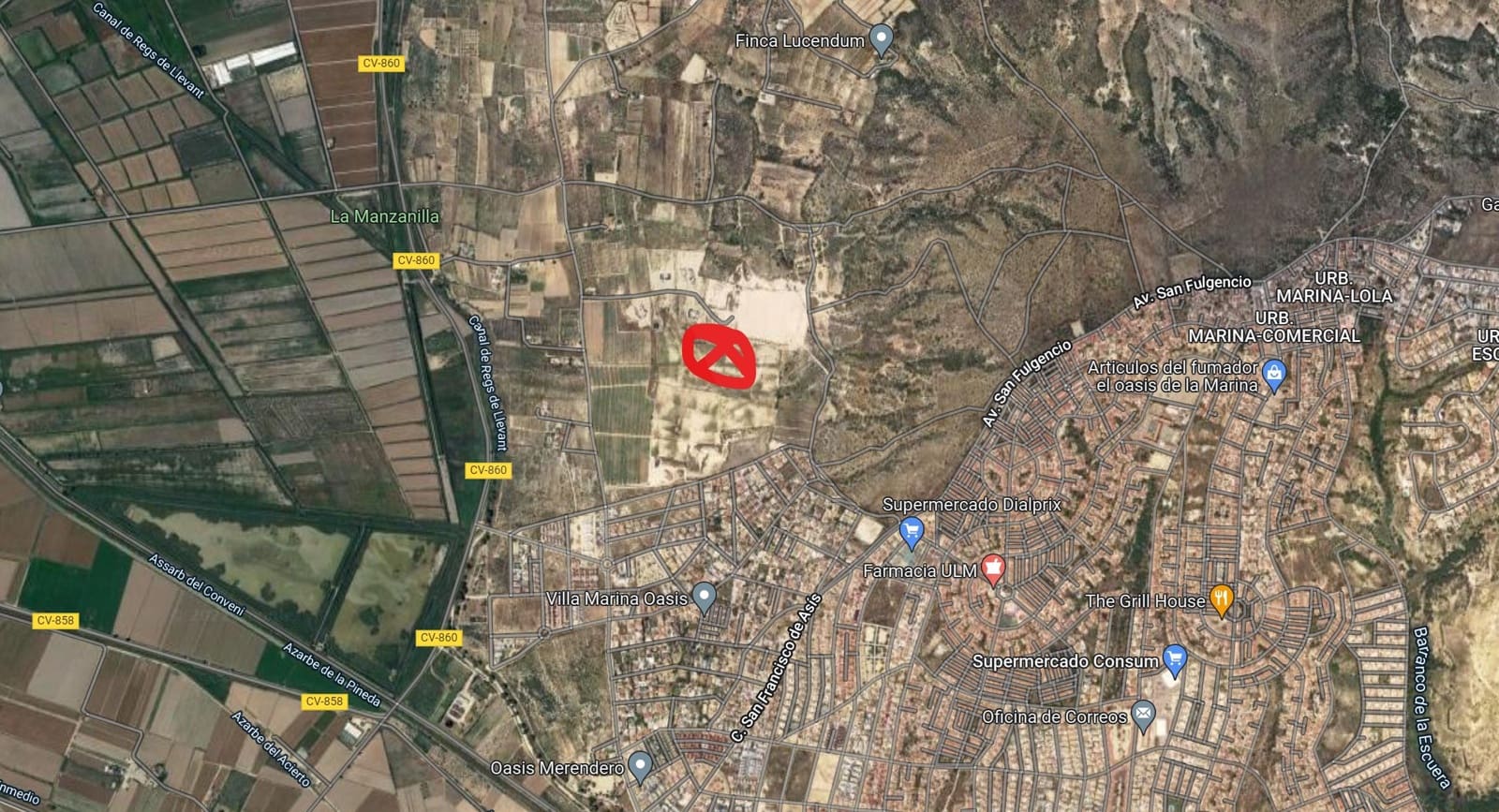 Terreno/Finca Rústica en La Marina en venta - 129.000 € (Ref: 9988803)