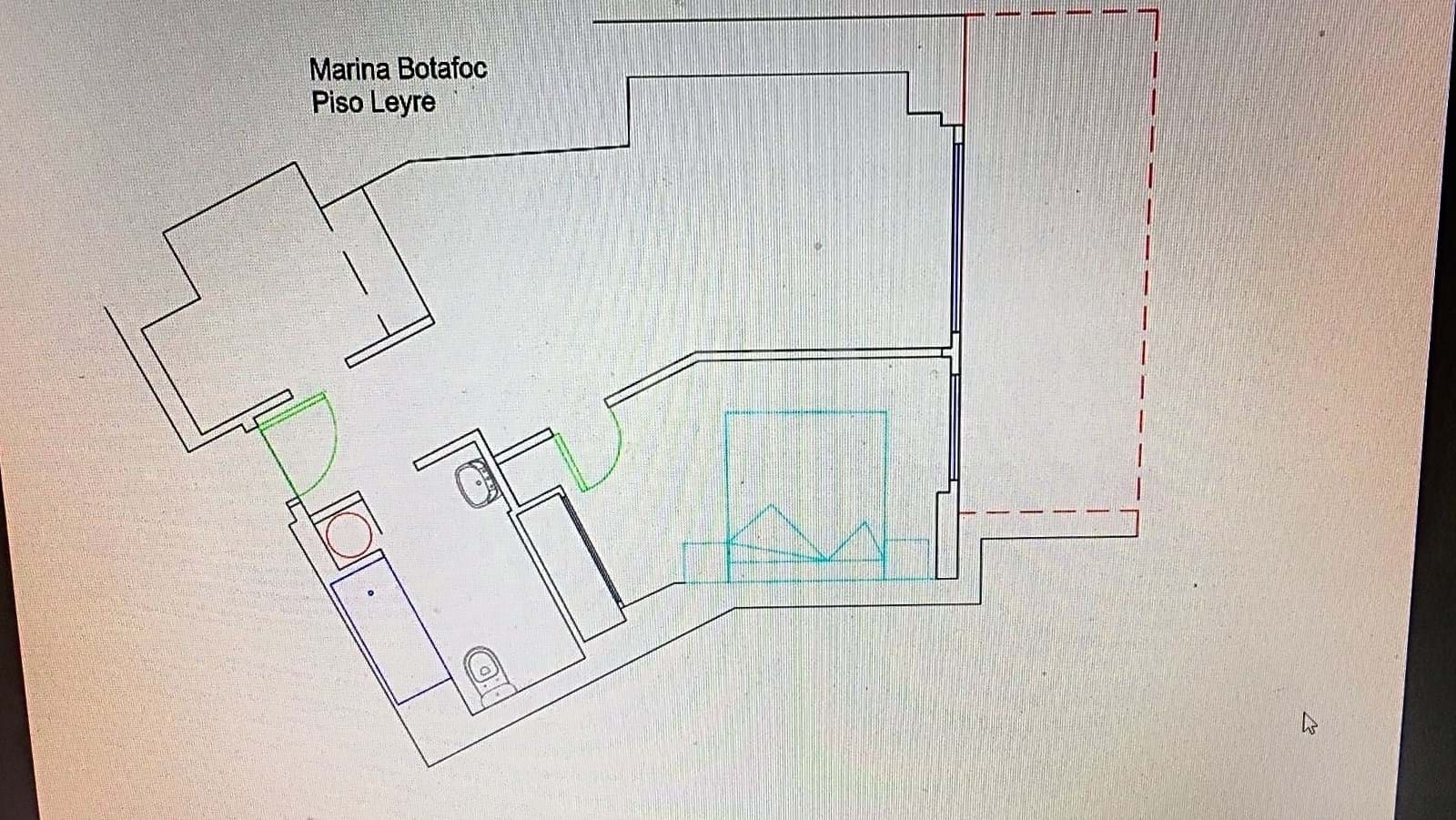 1 soverom Leilighet til salgs i Ibiza by med svømmebasseng - € 530 000 (Ref: 9988824)