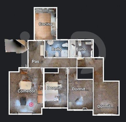 3 Zimmer Apartment zu verkaufen in Valencia Stadt - 186.900 € (Ref: 9988869)
