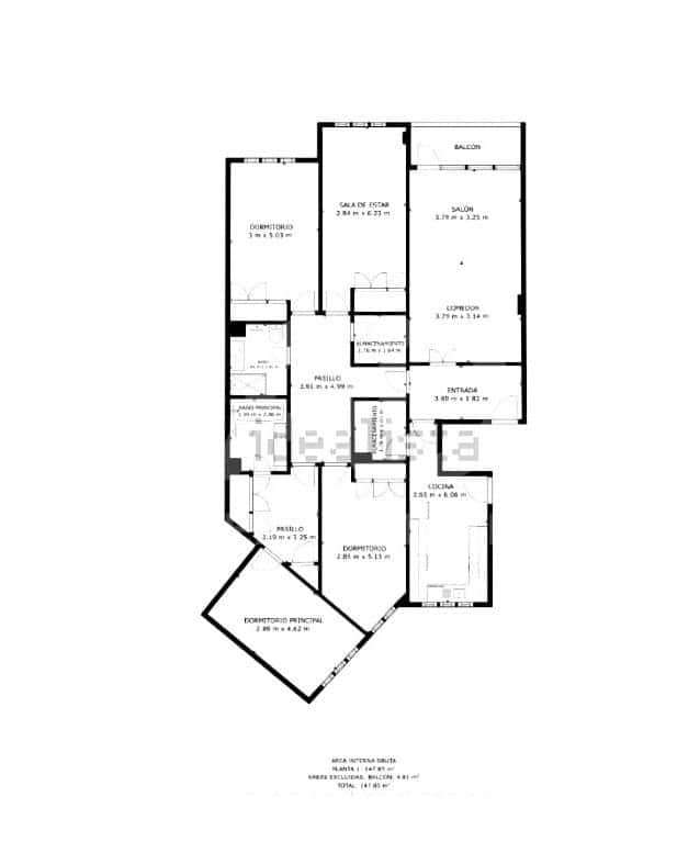 4 camera da letto Appartamento in vendita in Leon citta con garage - 349.000 € (Rif: 9988896)