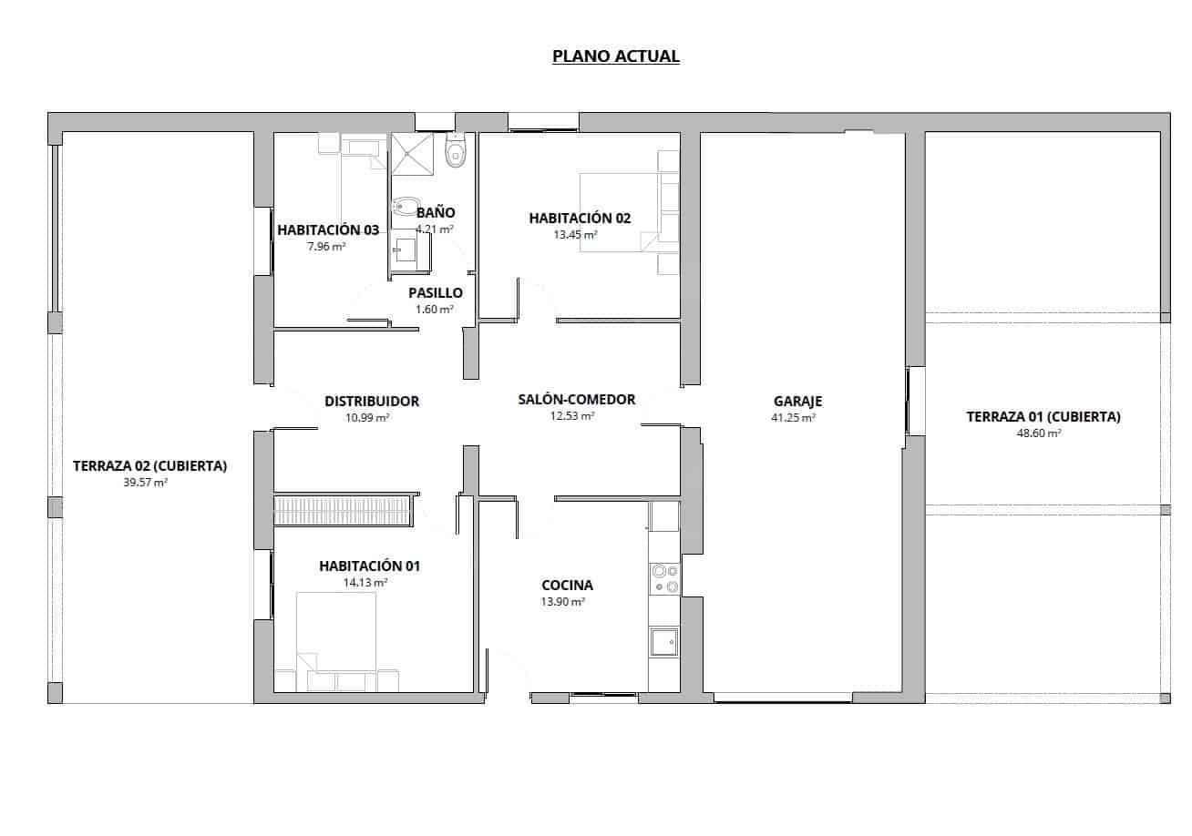 4 soveværelse Byhus til salg i Valverde med garage - € 389.000 (Ref: 9988955)