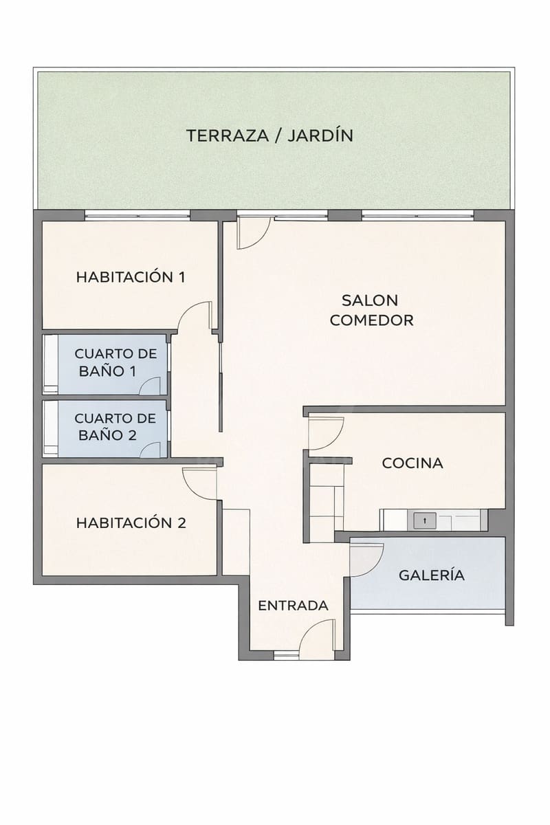 2 sypialnia Apartament na sprzedaż w Miasto Almeria z basenem garażem - 245 000 € (Ref: 9988957)