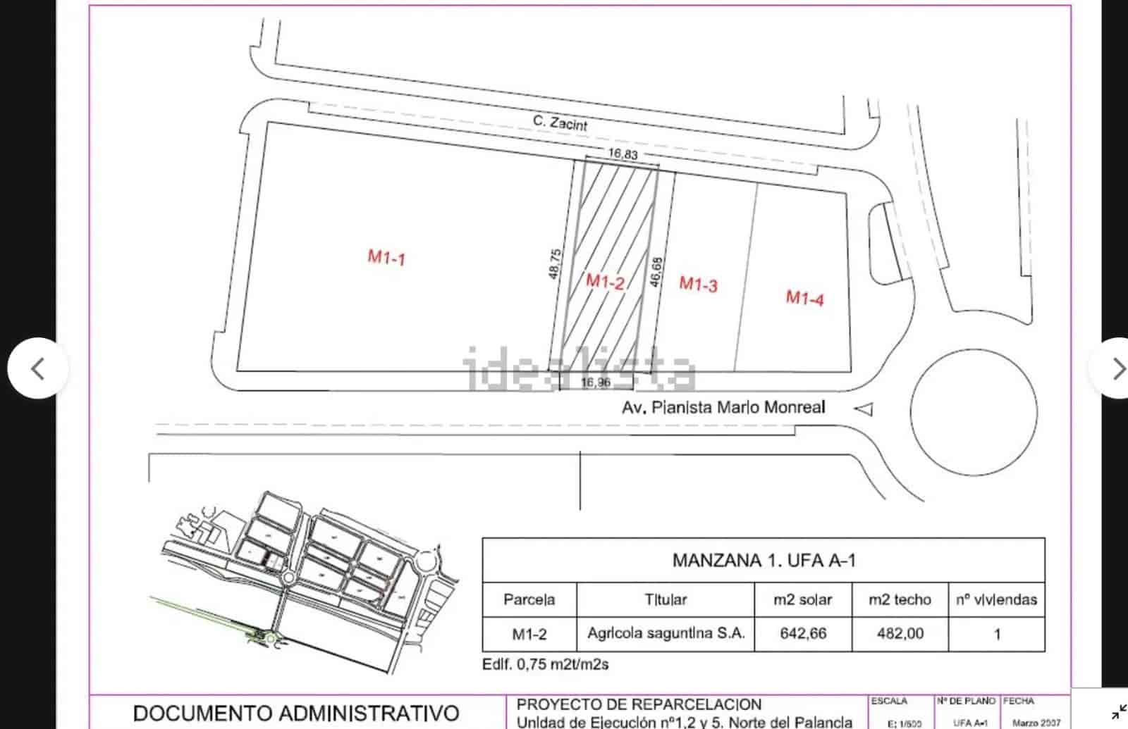 Terreno Non Edificato in vendita in Sagunto / Sagunt - 235.000 € (Rif: 9988974)