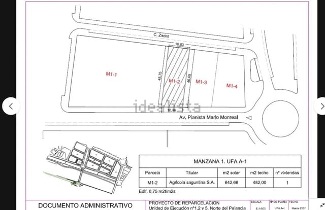 Terreno Non Edificato in vendita in Sagunto / Sagunt - 235.000 € (Rif: 9988974)