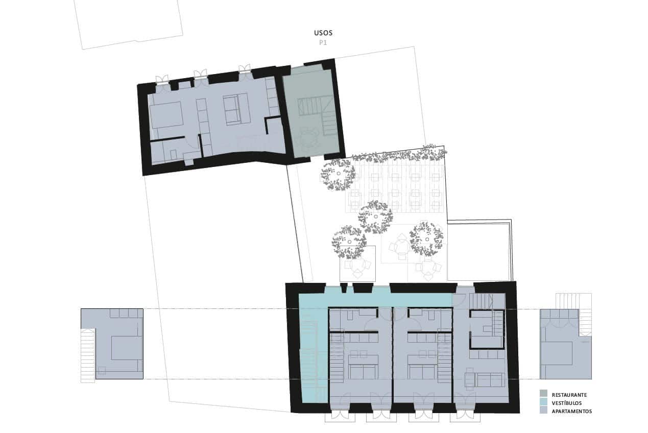 6 soveværelse Rækkehus til salg i Pontevedra by med swimmingpool garage - € 190.000 (Ref: 9989004)