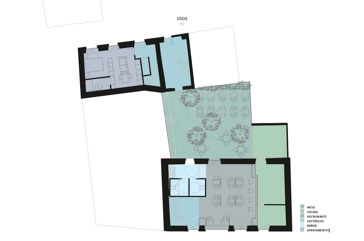 6 soveværelse Rækkehus til salg i Pontevedra by med swimmingpool garage - € 190.000 (Ref: 9989004)