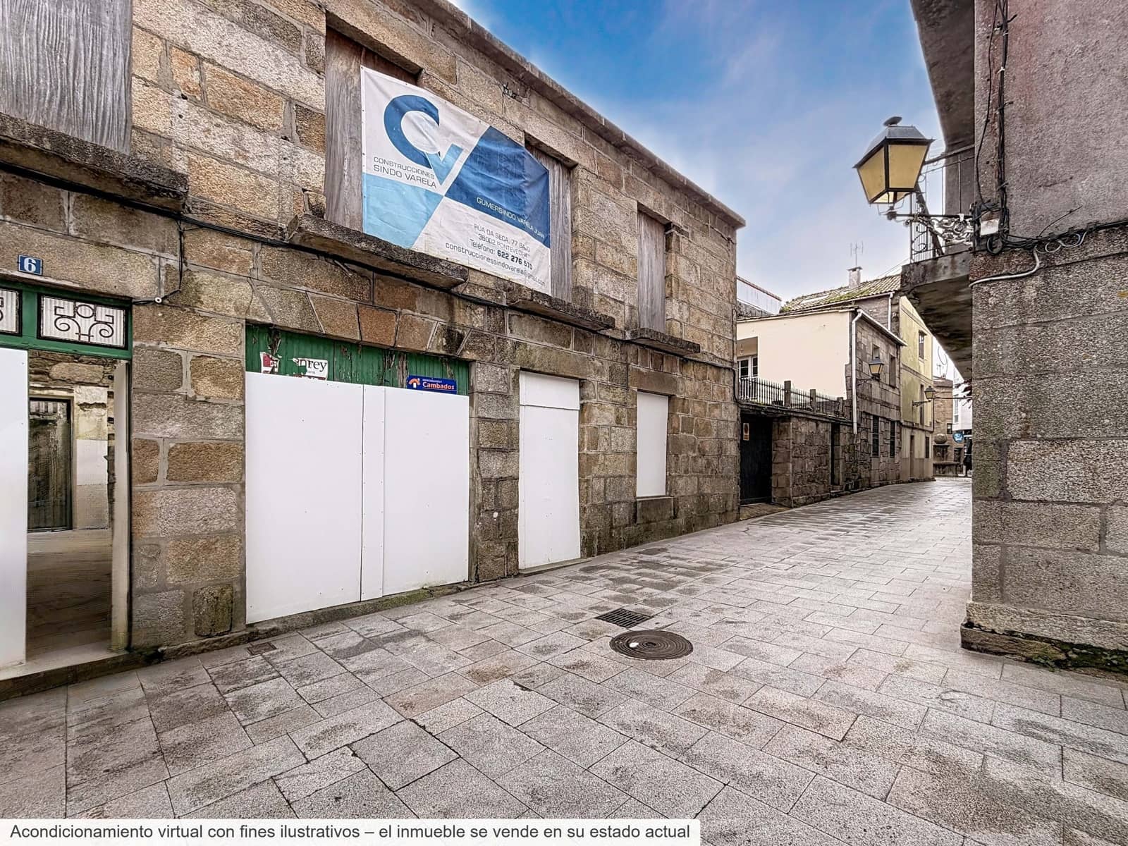 6 soveværelse Rækkehus til salg i Pontevedra by med swimmingpool garage - € 190.000 (Ref: 9989004)