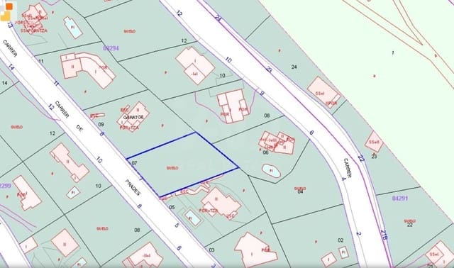 Tontti myytävänä paikassa Almoster - 69 500 € (Ref: 9989044)