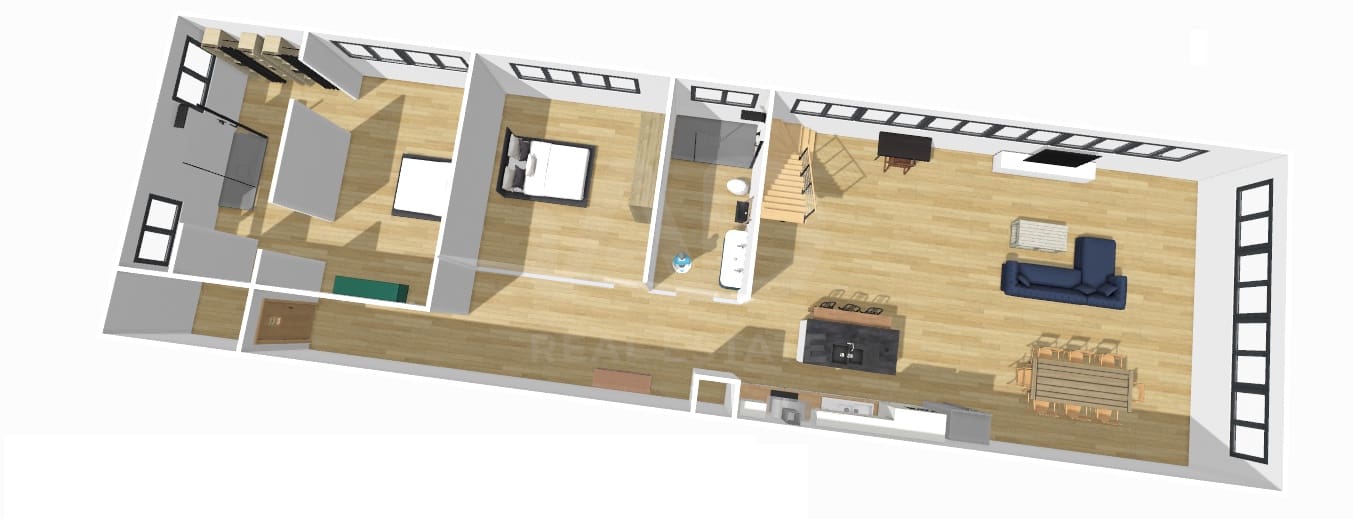 2 makuuhuone Ullakkoasunto myytävänä paikassa Alicante kaupunki mukana uima-altaan - 344 900 € (Ref: 9989070)