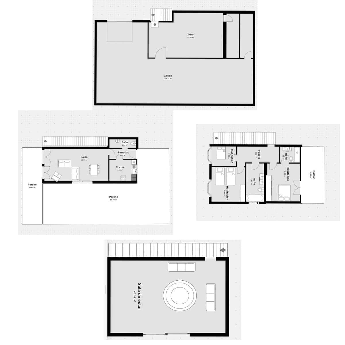 3 bedroom Terraced Villa for sale in Alcala de la Selva with garage - € 459,000 (Ref: 9989081)