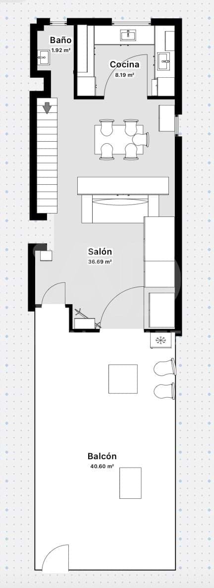 4 bedroom Terraced Villa for sale in Alicante / Alacant city with garage - € 370,000 (Ref: 9989097)