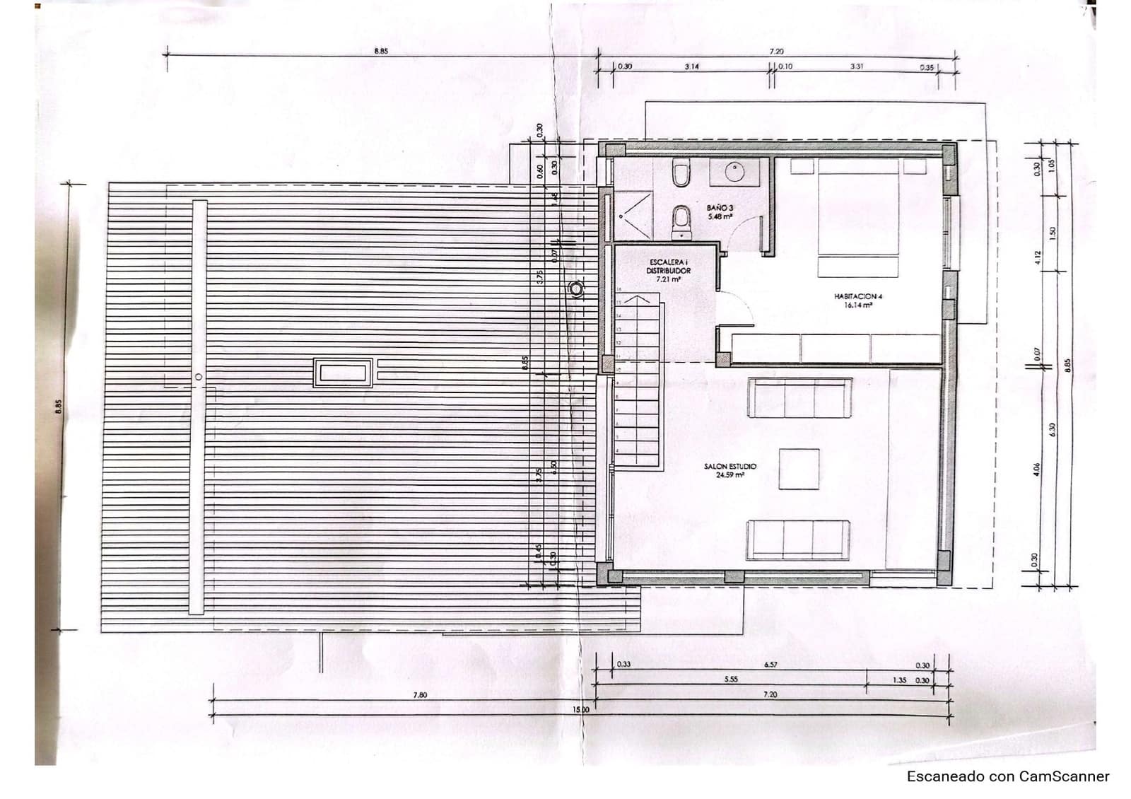 5 slaapkamer Huis te koop in Barcelona stad met zwembad garage - € 595.000 (Ref: 9989107)