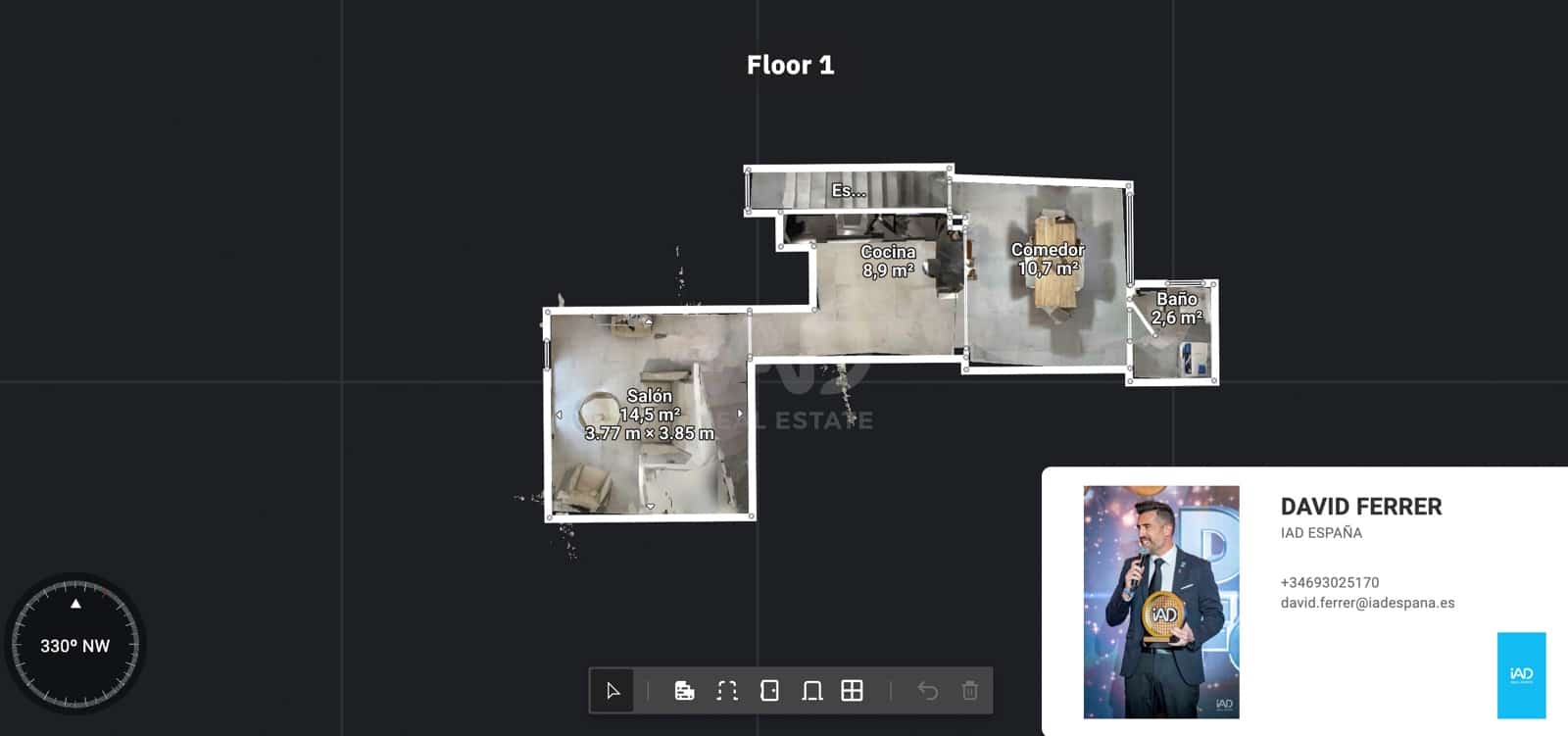 3 camera da letto Casa in vendita in Javea / Xabia - 349.000 € (Rif: 9989154)