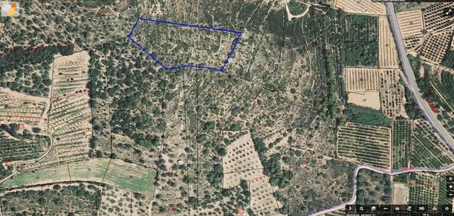 Ubebygd land til salgs i Tarragona by - € 60 000 (Ref: 9989167)
