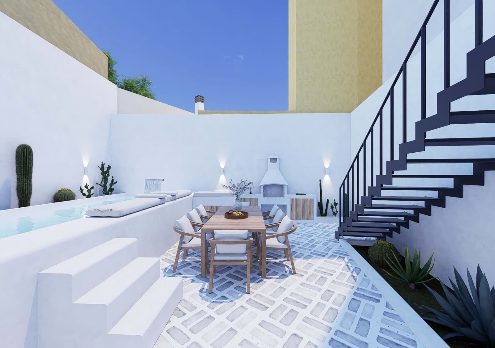 3 sypialnia Dom na sprzedaż w Miasto Alicante / Alacant z basenem garażem - 425 000 € (Ref: 9989179)