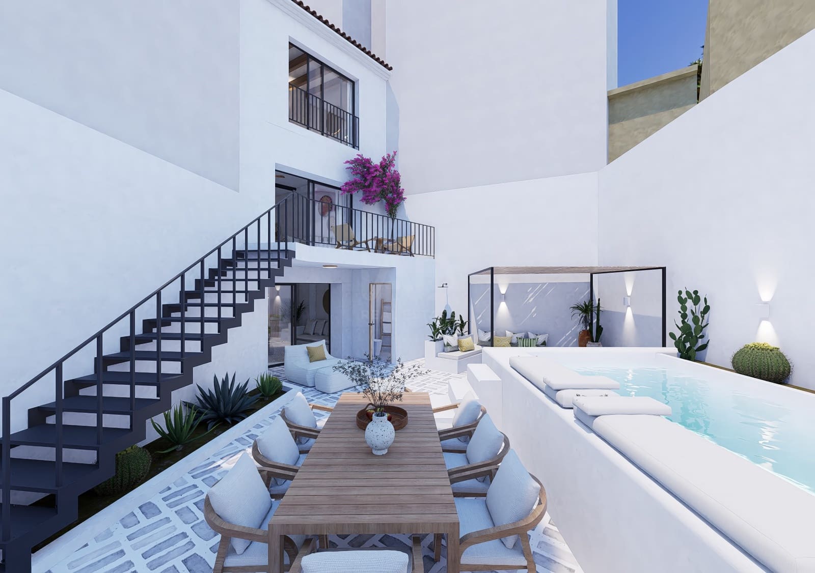 3 sypialnia Dom na sprzedaż w Miasto Alicante / Alacant z basenem garażem - 425 000 € (Ref: 9989179)
