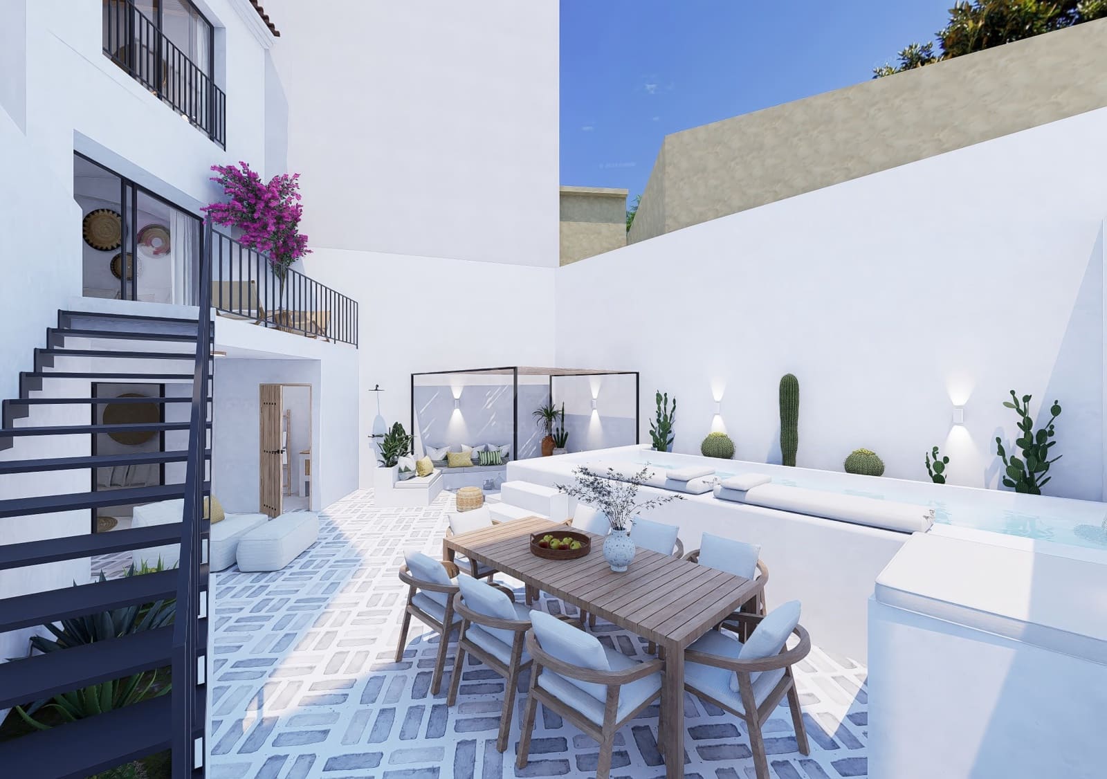 3 sypialnia Dom na sprzedaż w Miasto Alicante / Alacant z basenem garażem - 425 000 € (Ref: 9989179)