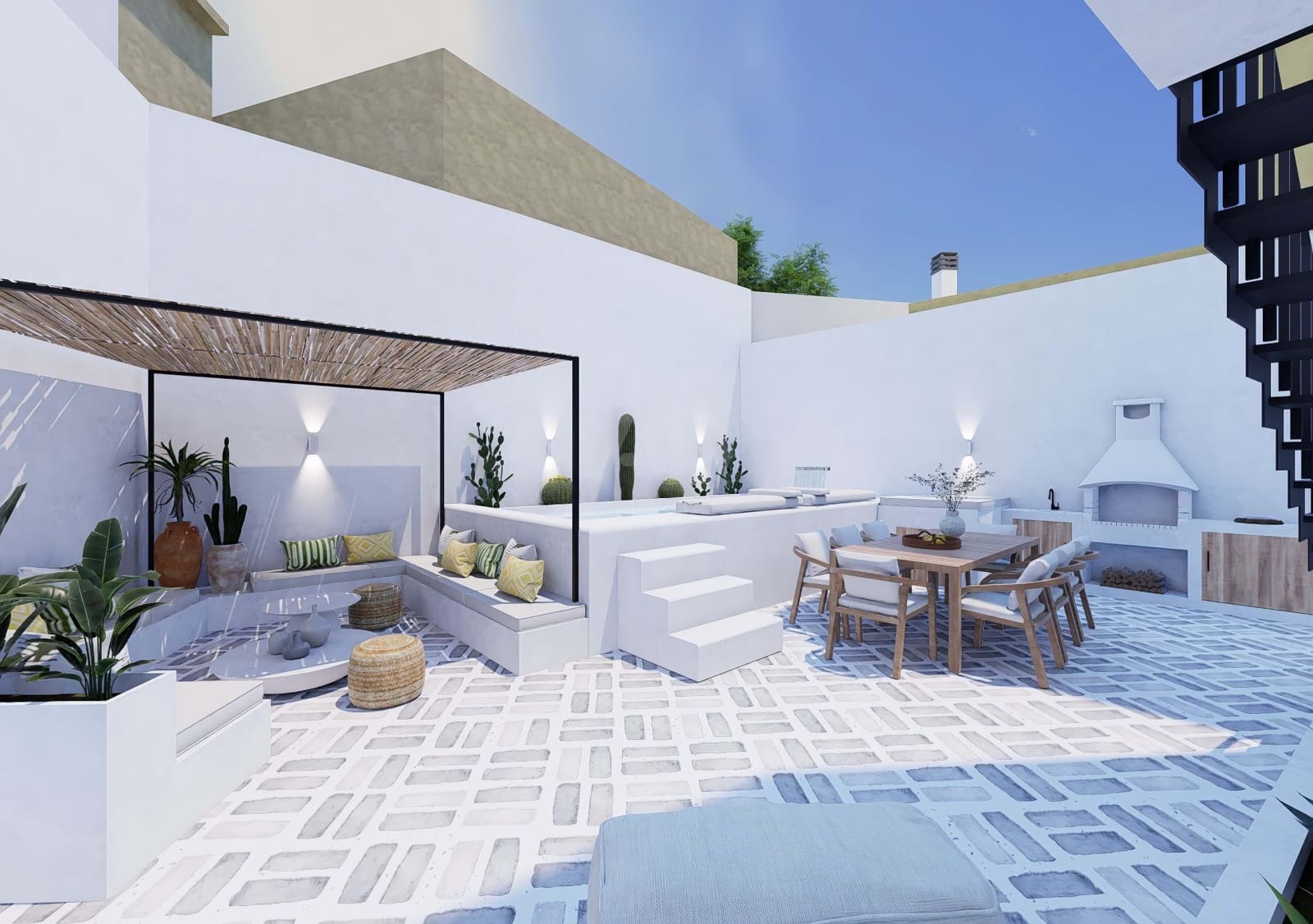 3 sypialnia Dom na sprzedaż w Miasto Alicante / Alacant z basenem garażem - 425 000 € (Ref: 9989179)