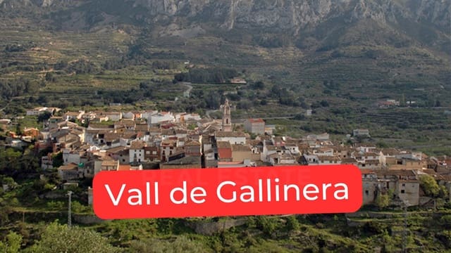 Haus zu verkaufen in Vall de Gallinera - 120.000 € (Ref: 9989189)